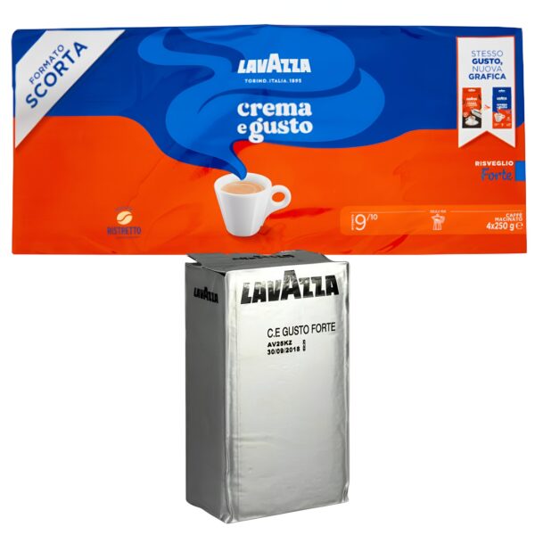 LAVAZZA Crema E Gusto Forte Ground Coffee 250g