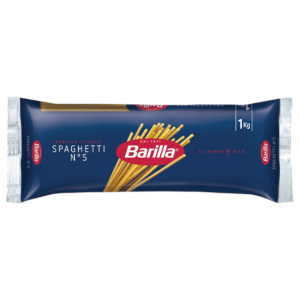 Pasta Barilla Spaghetti N.5 1Kg