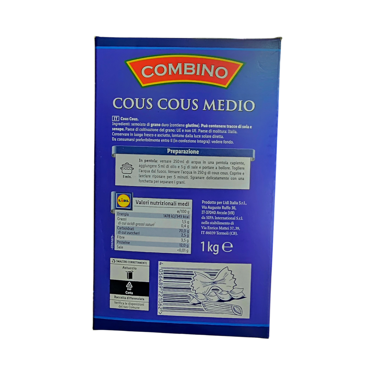 Cous Cous Combino 1kg - Image 2