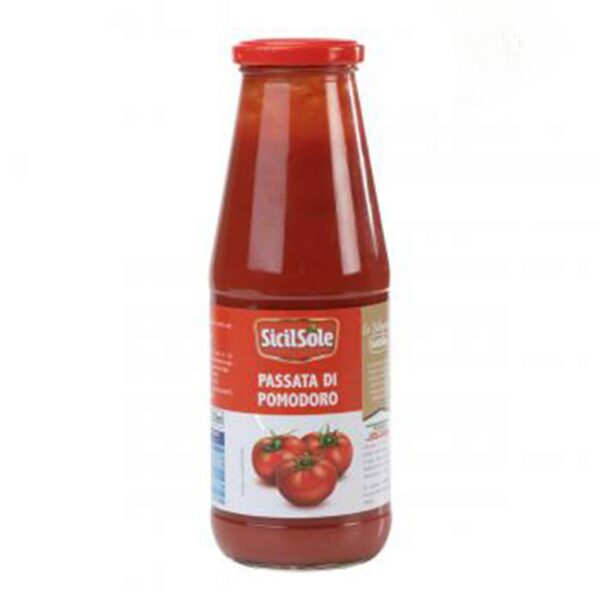 Sugo pasta Sauce Passata SICIL SOLE PASSATA DI
POMODORO 700G