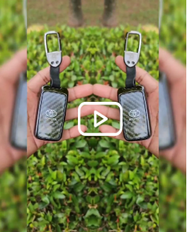 Car Remote Key Case Cover Luxury Metal Car Key Cover TOYOTA VITZ / AQUA / AXIO / PRIUS / AXIO WXB / PREMIO / ALLION / CHR / VIOS Smart Key Protect Shell