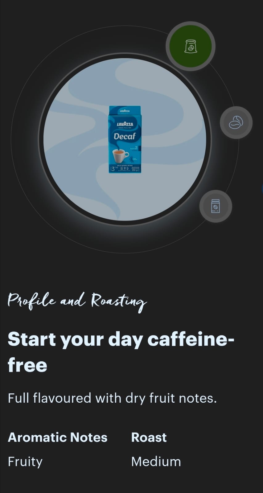 Lavazza Decaf Classico Ground Coffee 250g - Image 2