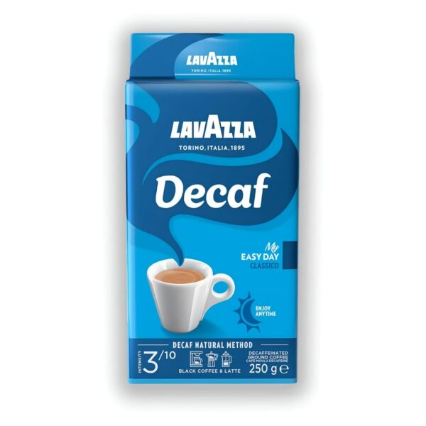 Lavazza Decaf Classico Ground Coffee 250g