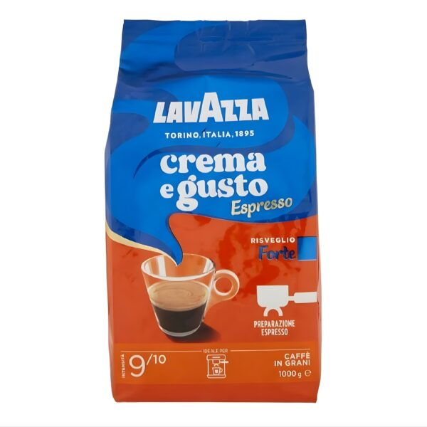 Lavazza Crema e Gusto Espresso Forte Coffee Beans 1kg